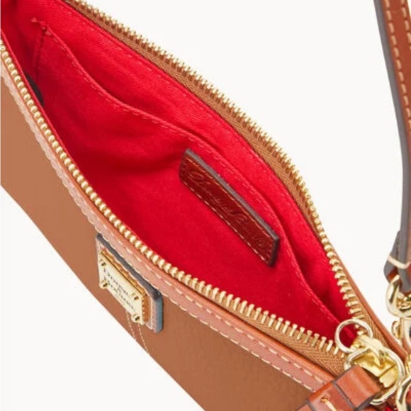 Dooney & Bourke Carmel Pebble Grain Large Slim Wristlet - Picture 4 of 11